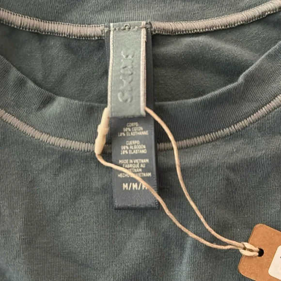 SKIMS Long Sleeve Top in Slate Gray - Picture 9 of 11